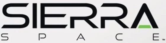 Sierra Space logo with stylized text.