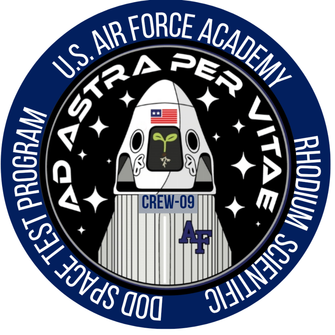 U.S. Air Force Academy space program patch.